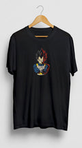 Koszulka Haftowana Anime – Vegeta Saiyan Prince Premium