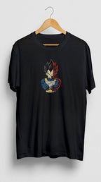 Koszulka Haftowana Anime – Vegeta Saiyan Prince Premium
