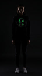 FRANKENSTEIN – Heavyweight Glow-in-the-Dark Embroidered Hoodie