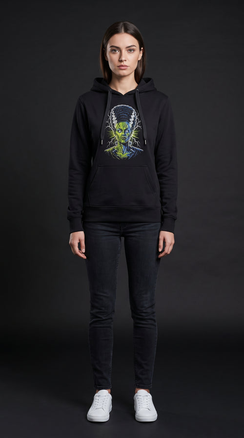 FRANKENSTEIN – Heavyweight Glow-in-the-Dark Embroidered Hoodie