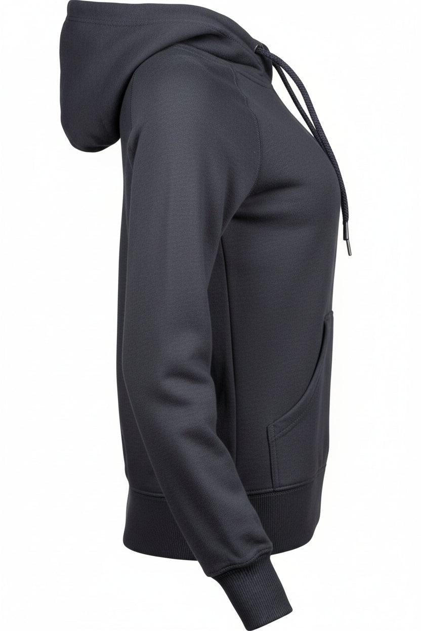 Electra Bride – Damen Hoodie mit Glow-in-the-Dark Stickerei