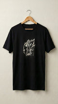 Anime Besticktes T-Shirt – VEGETA Premium Heavyweight