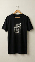 Anime Besticktes T-Shirt – VEGETA Premium Heavyweight